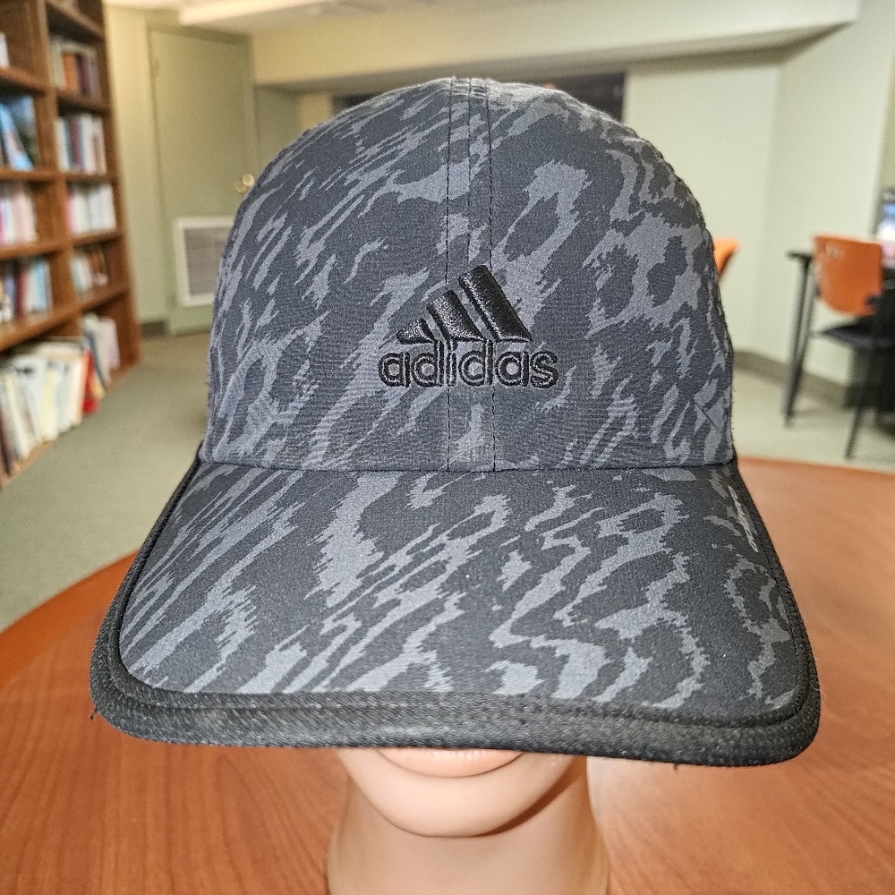Adidas Adizero Climacool Blk Gray Adjustable Golf Gym Running Unisex Cap Hat